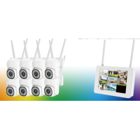 Wireless camera 8 way 10 inch