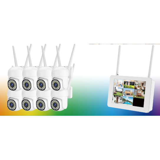 CC059-037 wireless camera8 way10 inch