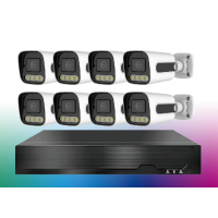 Wireless camera 8 way POE 4MP