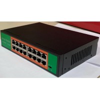 Power over Ethernet (PoE) network switch