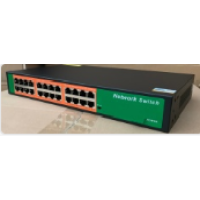 Power over Ethernet (PoE) network switch