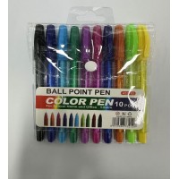 Color ball point pen 10pcs