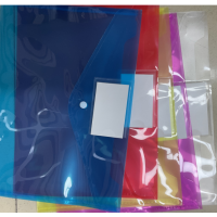 Namecard Button File Bag with card