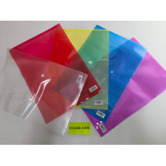 CC066-014 B Namecard Button File Bag without card/A4-