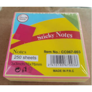CC067-002 sticky note3X3 500+