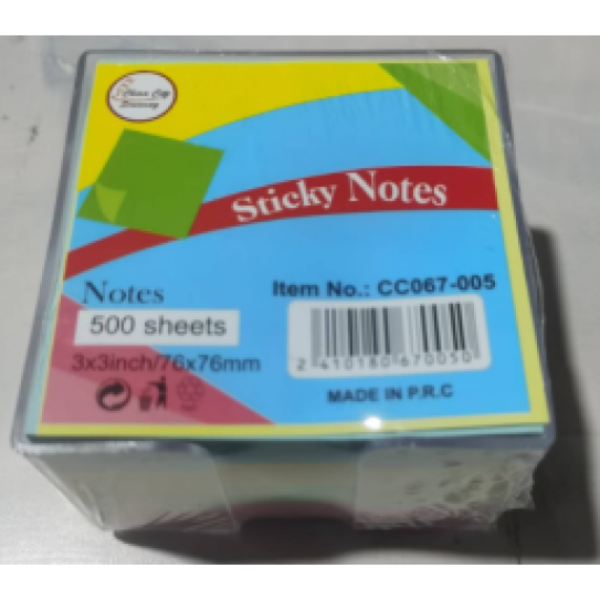 CC067-005 sticky note3X3 500+