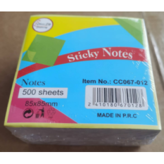 CC067-011 sticky note85X85 500