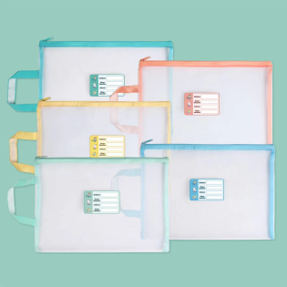 CC073-010 File Bag With Nametag /A48910#