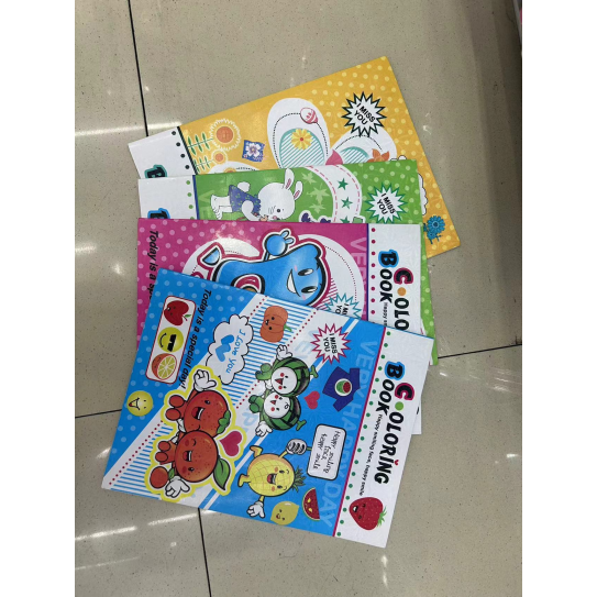 CC076-013 Colouring Book/1808