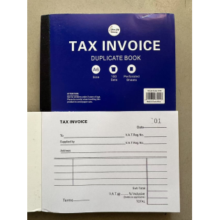 CC077-001 tax Invoice Book/10.5*14.5