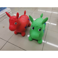 Inflatable jumping animal toys