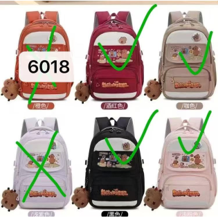 CC091-013 schoolbag6018