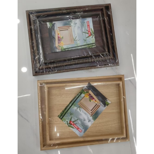 CC097-015 wooden food tray3PCS