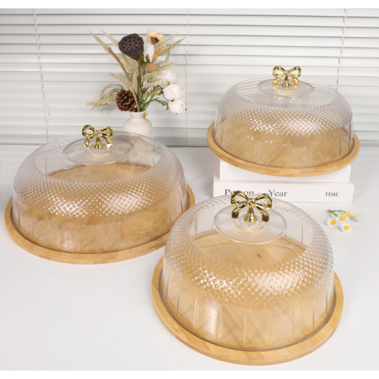 CC097-062 Food display tray with lid32cm