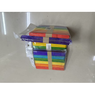 CC097-066 colour flat wooden stick140