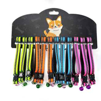 CC100-047dog collar1.0CM 12pcs