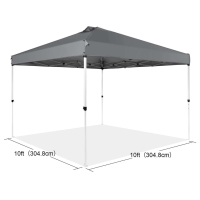 Gazebo tent Sunshade grey