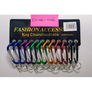CC106-006 colorful keychain7#