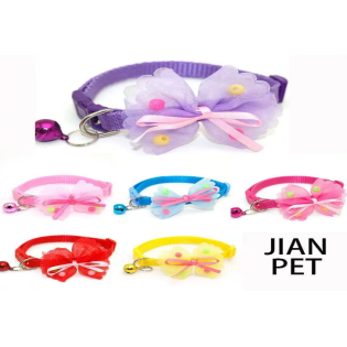 CC117-036 bowknot pet collar38040-1.012pcs