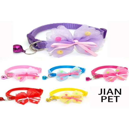 CC117-036 bowknot pet collar38040-1.012pcs