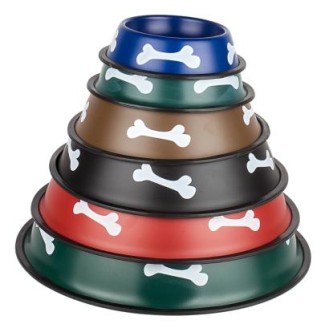 CC117-086 bone stainless pet bowl54050 30cm