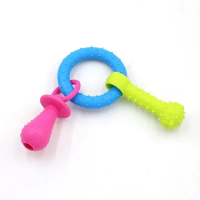 Pet chew toys nipple ring