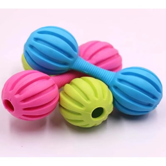 CC117-159 pet chew toys barbellTPR15