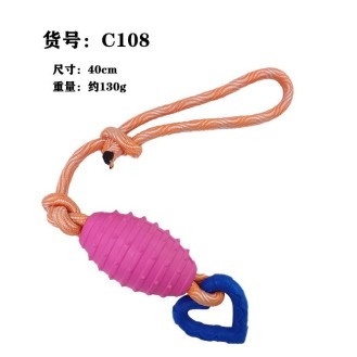 CC117-185 pet chew toys with rope love248120