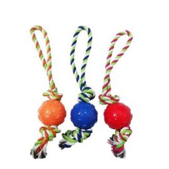 CC117-187 pet chew toys with rope ball248333
