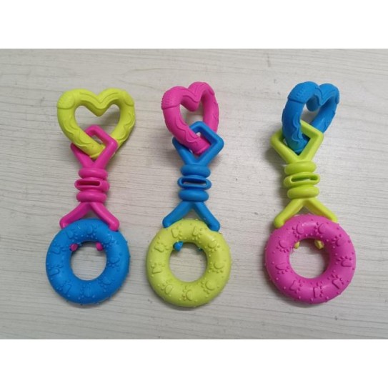 CC117-208 pet chew toys tyre with love