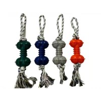 Pet chew toys bone with rope
