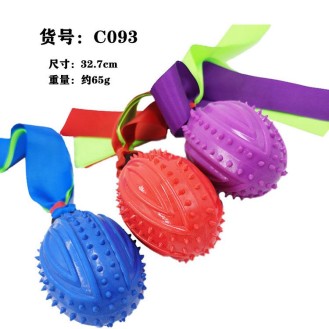 CC117-224 pet chew toys with ribbon248105