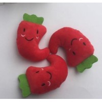 Pet plush toys chili pepper