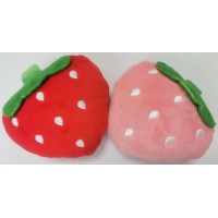 Pet plush toys strawberry