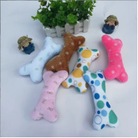 Pet plush toys bone