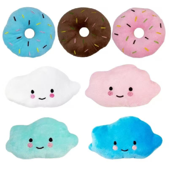 CC117-245 pet plush toys doughnut