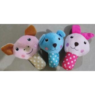 CC117-249 pet plush toys stick animal