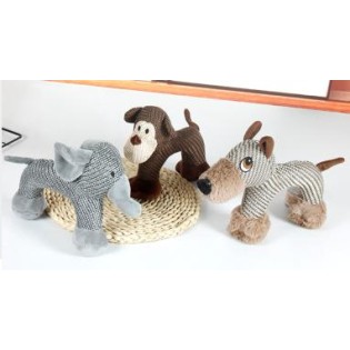 CC117-252 pet plush toys elephant monkey dog