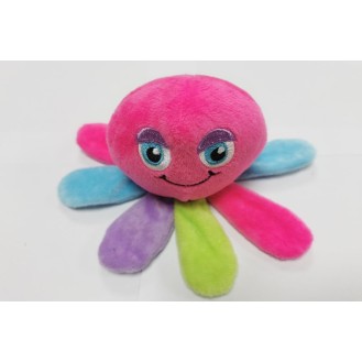 CC117-253 pet plush toys colour octopus30248
