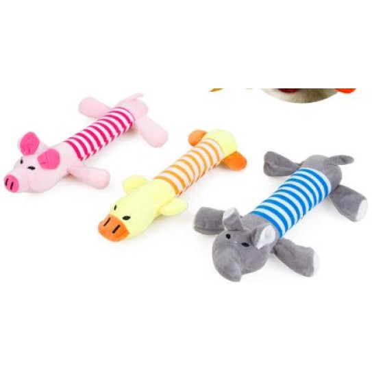 CC117-261 pet plush toys duck pig bear