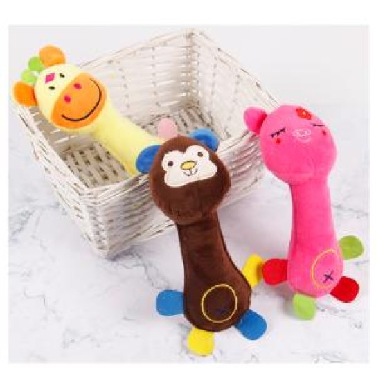 CC117-264 pet plush toys monkey pig deer