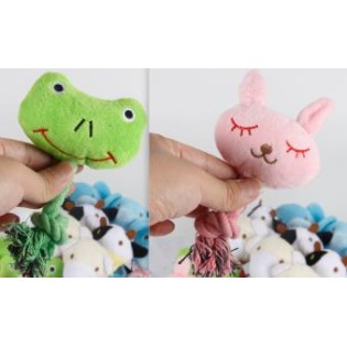 CC117-268 pet plush toys frog rabbit