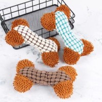 Pet plush toys bone