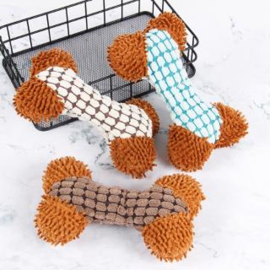 CC117-272 pet plush toys bone