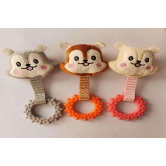 CC117-289 pet plush toys with ring30310
