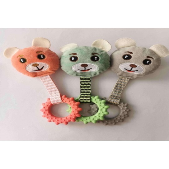CC117-290 pet plush toys with ring30311