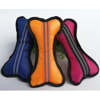 CC117-297 pet plush toys reflection bone