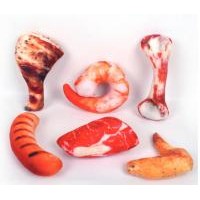 Pet plush toys different meats
