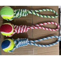 Pet rope-knitted toys