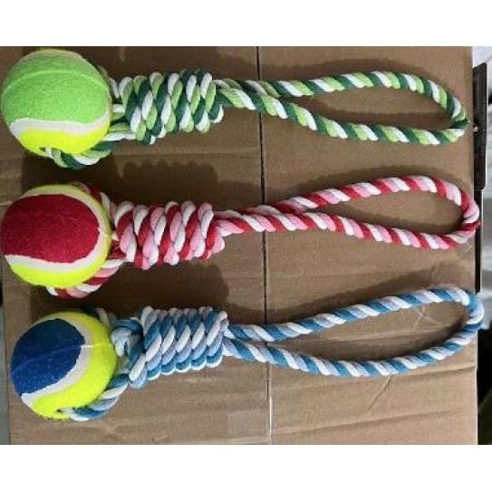 CC117-322 pet rope-kintted toys8